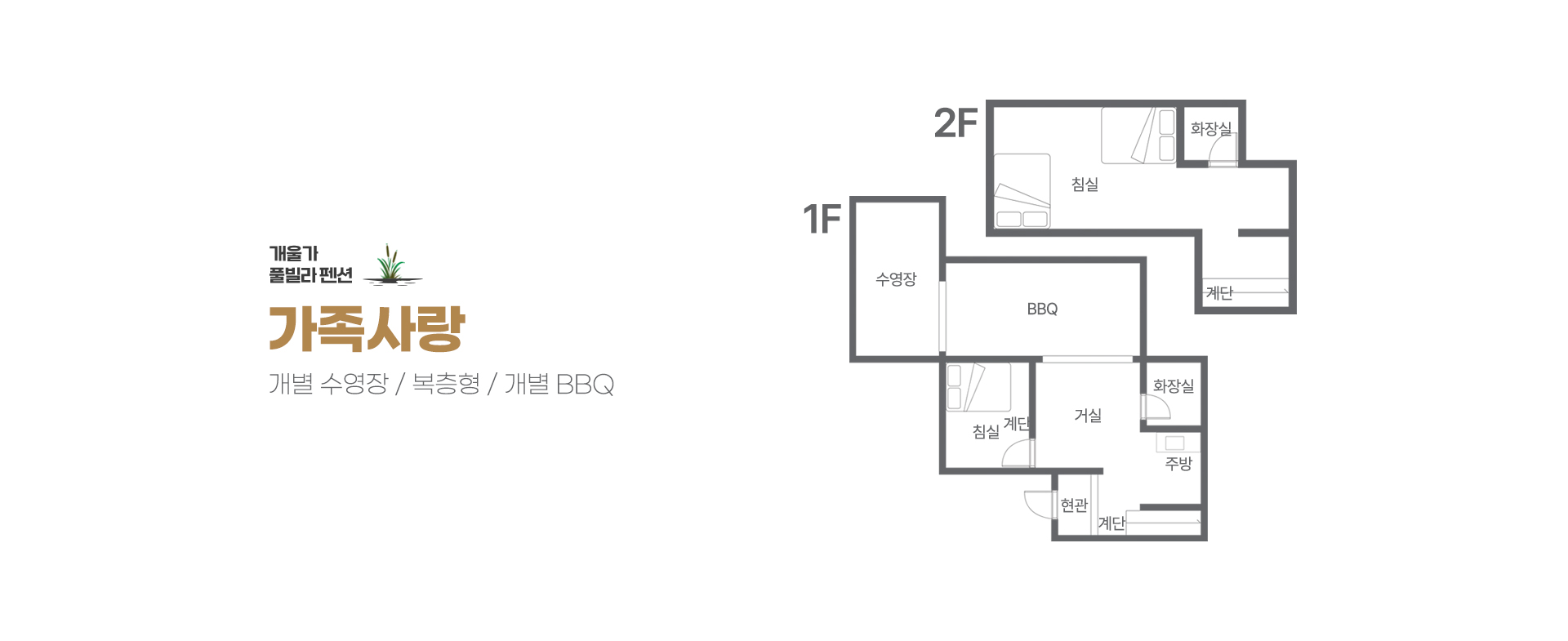 객실 평면도